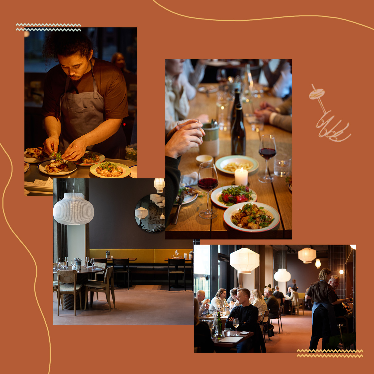 Selskaber i København Restaurant